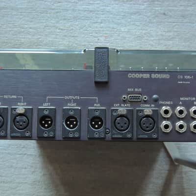 Cooper Sound CS 106+1 Mixer early 90's image 4