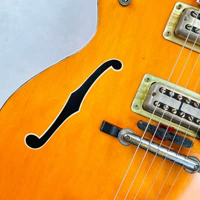 Gretsch 6120 Chet Atkins Hollowbody Thinline 1962 - Western Orange image 4
