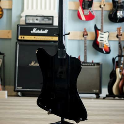 Japan Rare Greco Offset Bass single PU 1987 Black image 8