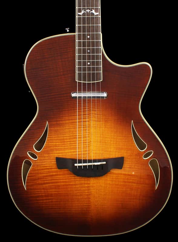 Crafter SA-TMVS Electro Acoustic Guitar in Vintage Sunburst w