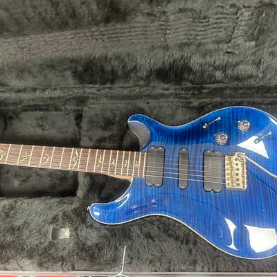 2005 PRS 513 Whale Blue Brazilian RW Neck And Fingerboard 10 Top w/OHSC image 10