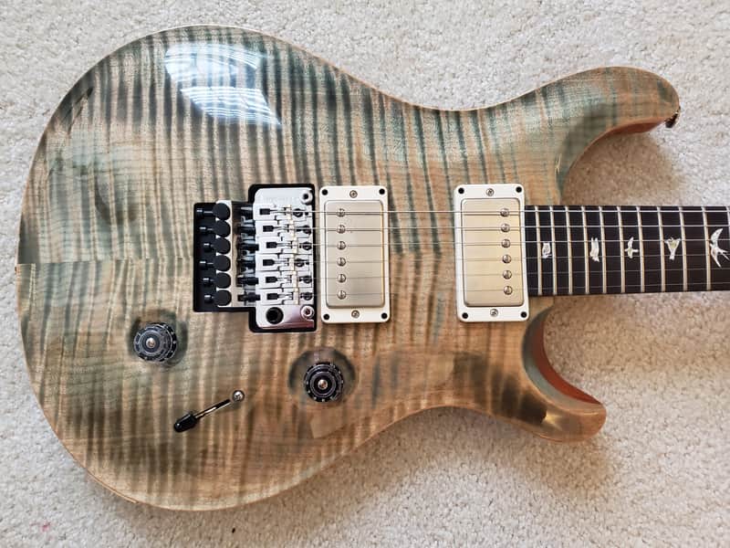 PRS Custom 24 Floyd 10-Top AquaBleux image 1