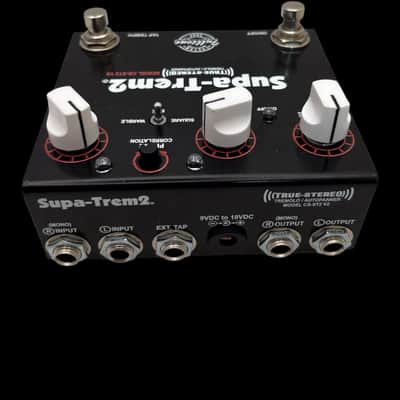 Fulltone Custom Shop Supa-Trem 2 V2 2019 - Present - Black X8004 image 3