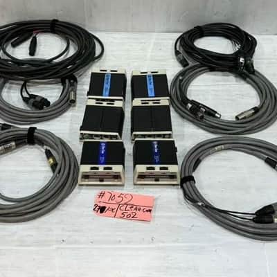 Clear-Com RS-502 Two Channel Intercom Belt Pack#7052 (LOT OF 6)(TRUEHEARTSOUND) image 1