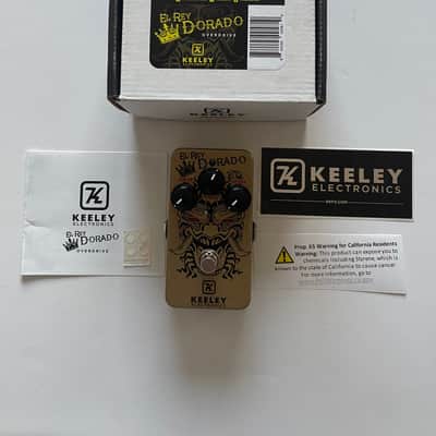 Keeley Electronics El Rey Dorado Overdrive Guitar Effect Pedal + Original Box image 1