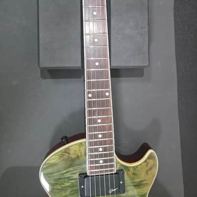Grote Semi Hollow Body GT 460 Flamed Green image 9
