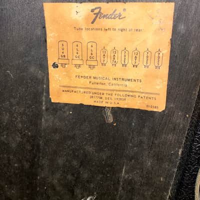 Fender Super Reverb 1963-1967 - Blackface - American Voltage image 5