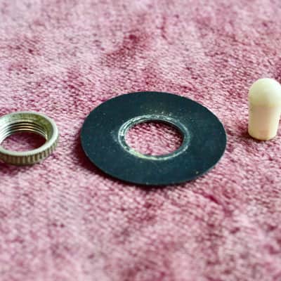 Vintage 1960's Gibson Les Paul Custom Switch Ring Poker Chip - SG Standard Special image 1