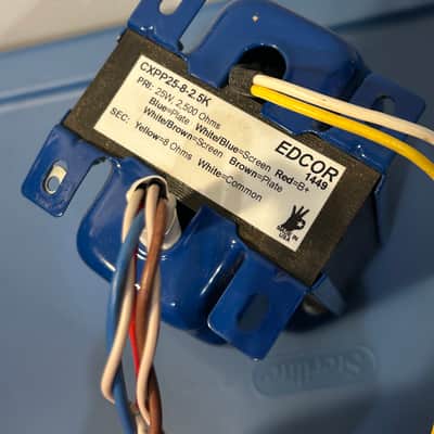 Edcor CXPP25-8-2.5k ultralinear push pull 25w 2500 to 8 ohm output transformer image 2