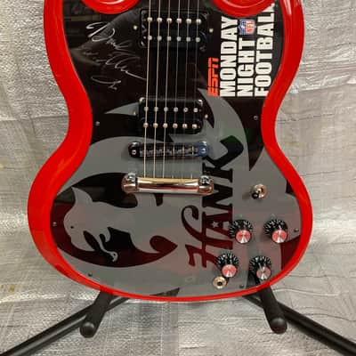 One Of A Kind SIGNED Hank Williams Jr Gibson SG Custom Monday Night Football image 3