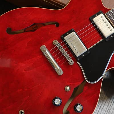 2014 Gibson Warren Haynes '61 ES-335 Semi-Hollow Electric Guitar Faded Cherry + COA OHSC image 5