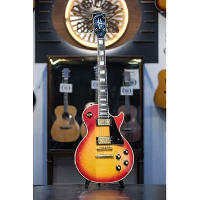 1974 Gibson Les Paul Custom 20th Anniversary cherry sunburst image 2