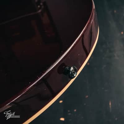 Grote Guitars 7-String Semi-Hollow HH Single-Cut Blonde Flame Maple 2014 image 16