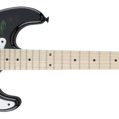 Jackson X Series Signature Adrian Smith SDXQM Electric Guitar - Transparent Green, Maple Fingerboard