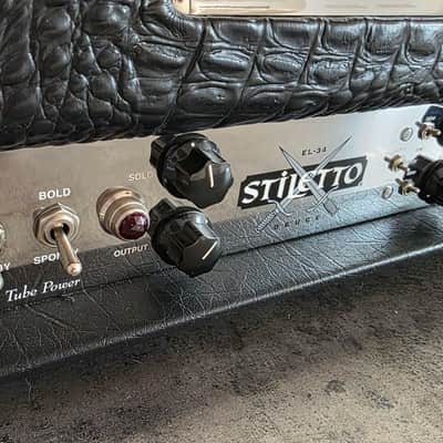 Mesa-Boogie Stiletto Deuce EL-34 100w - 50w Two 2 Channel Guitar Amplifier 100 Watt and 50 Watt Tube Rectifier Amp Head Marshall JMP JCM sound image 4