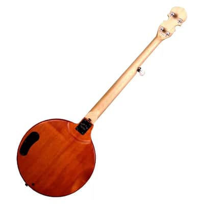 Gold Tone EB-5/L Solid Body Mahogany Top Maple Neck 5-String Electric Banjo with Hard Case For Left Handed Players image 4