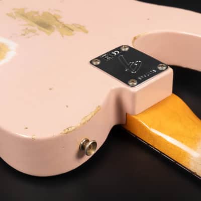 2021 Fender Custom Shop ‘67 Telecaster Heavy Relic - Shell Pink | USA Vintage 1967 CBS Ära Reissue Esche Korpus 3,23kg | CoA OHSC Bild 15