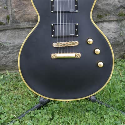 ESP LTD Deluxe ec1000 vintage black Black Matte image 1