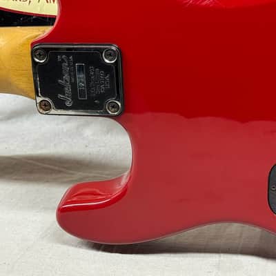 Jackson USA Custom Shop Dinky HH Guitar with Case - Red image 13