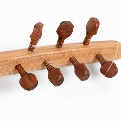 Turkish Long Neck Saz Cherry Wood with Pickup & Classic Spruce Top image 8