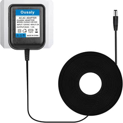 9VAC 1300mA AC Adapter Charger Replacement for Lexicon MX200 MPX100 JamMan MPX110 Dual Reverb,Digitech RP100 RP150 RP200 RP300 RP350 RP3 RP250 RP200A RP250 RP255 RP350 RP300A RP355 Effects Processor image 1