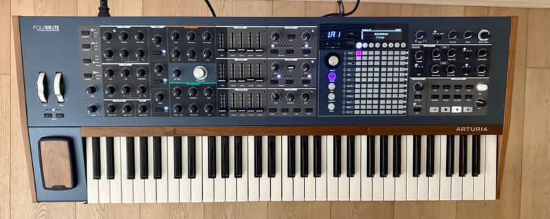 Arturia PolyBrute Synth - Noir (Black/Walnut) - Mint Condition image 1