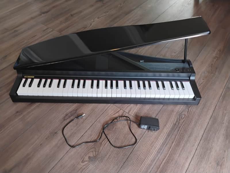 [SALE Ends Apr 13] KORG microPIANO BLACK Digital Mini Grand Piano Built-in Speaker 61-Tones w/ 100-240V PSU No Legs image 1