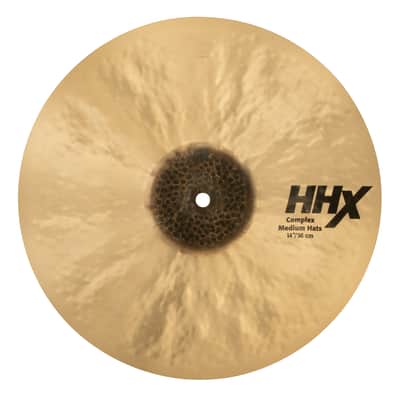 Sabian 14" HHX Complex Medium Hi-Hat Cymbals (Pair) - Mint Open Box image 2