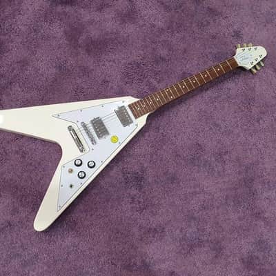 Tokai Flying V FV 63 Limited Edition Vintage White image 6