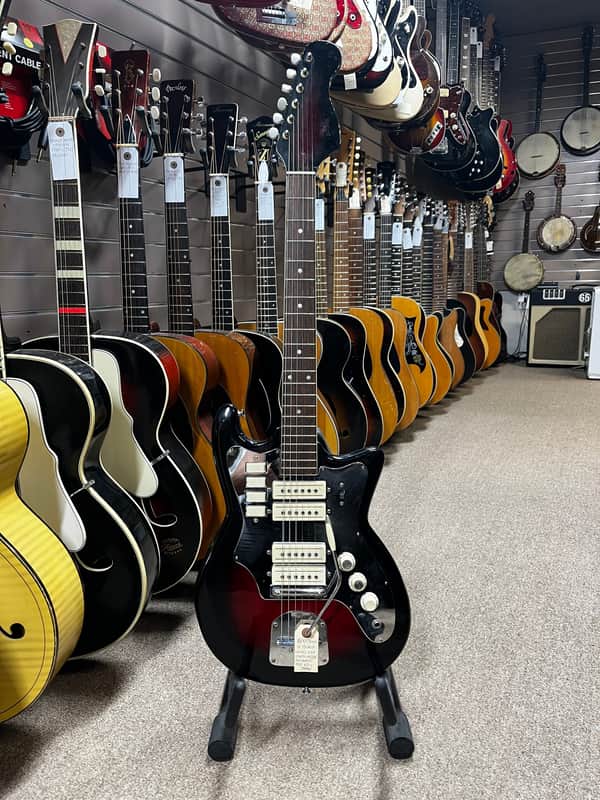 Teisco 1960s Solid Body Electric Guitar image 1