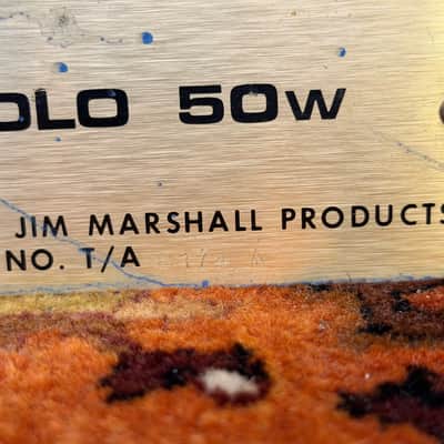 Vintage 1969 Marshall Bluesbreaker Tremolo 50 JMP 2x10 Amplifier Combo 1960s image 10