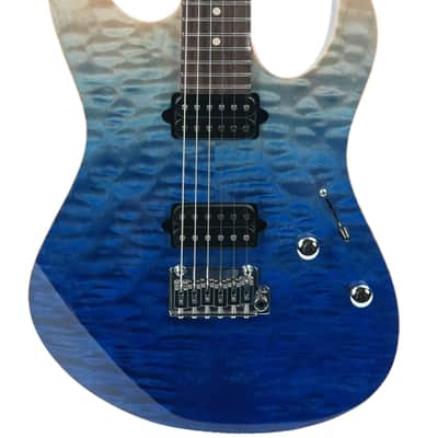Suhr Modern Set-Neck Limited Edition 2024 Blue Fade image 5