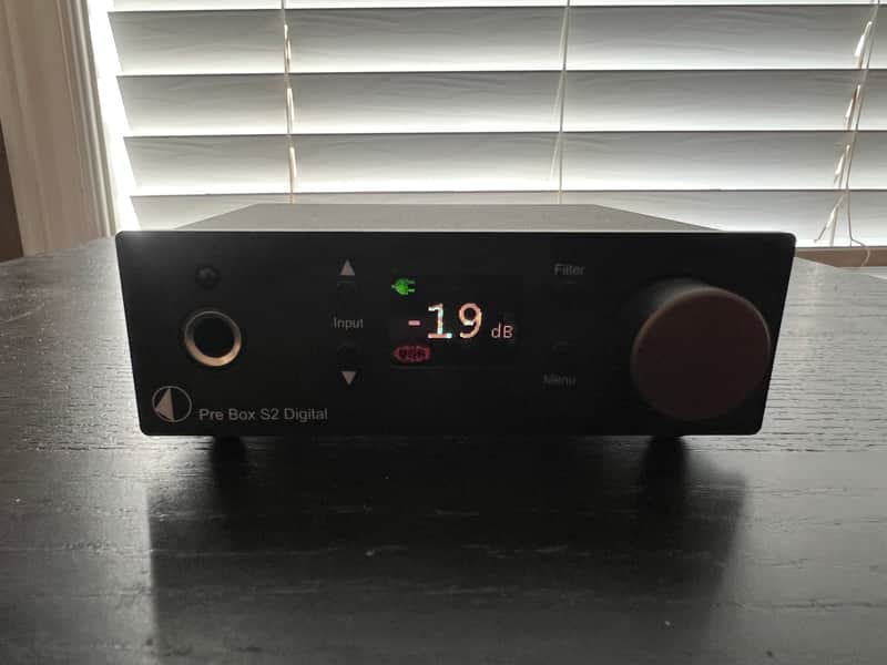 Pro-Ject Pre Box S2 Digital Black image 1