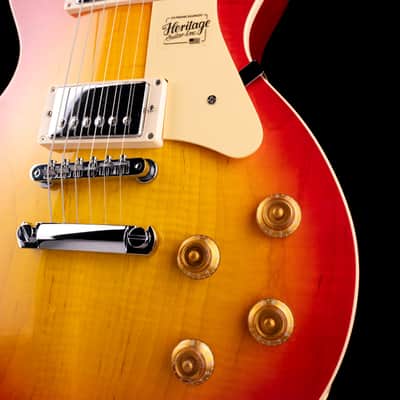 Heritage Standard H-150 Vintage Cherry Sunburst Electric Guitar with Case image 5