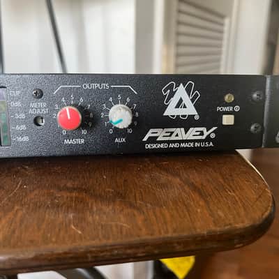Peavey CMX 602 six channel audio mixer with rack mount bolts and washers. image 4