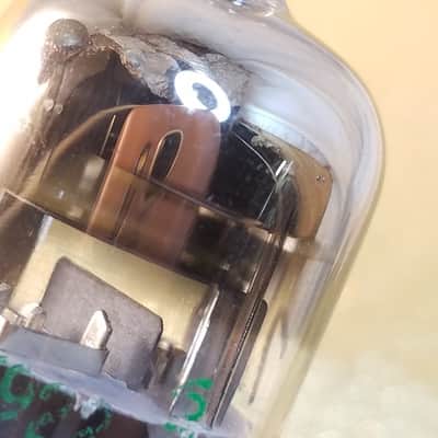 Sylvania Matched Pair (2) 6922 premium tNOS AT1000 TESTED Vacuum Tubes Gold pins rare D getter E88CC dual triode or GB6DG8 1963 image 21