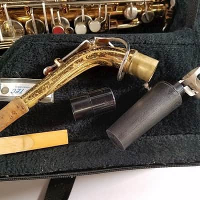 Reynolds Alto Saxophone, USA, Lacquered Brass, very good condition image 4