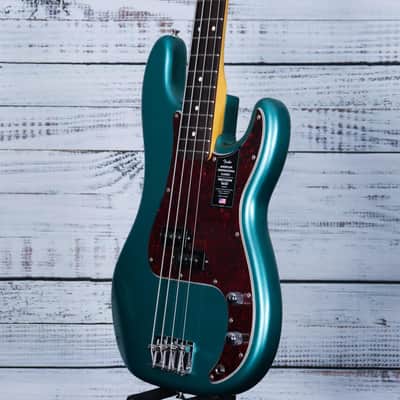 *DEMO* Fender AM Professional Classic Precision Bass | Faded Sherwood Green Metallic image 5