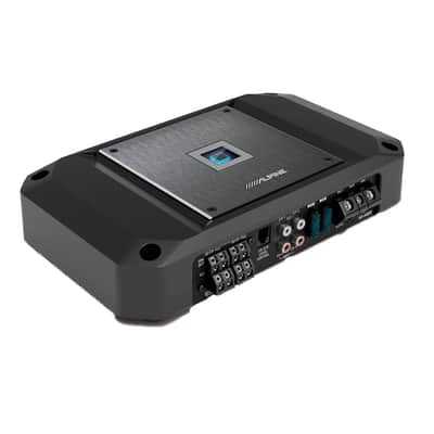 Alpine R2-A60F 4 Channel 600W Class D Amplifier RUX-H01 Bass Knob & KIT4 AMP Kit image 4