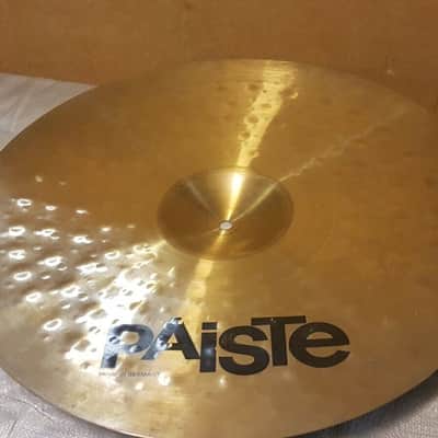90's PAISTE 20" FULL RIDE CYMBAL ALPHA made in  GERMANY image 3