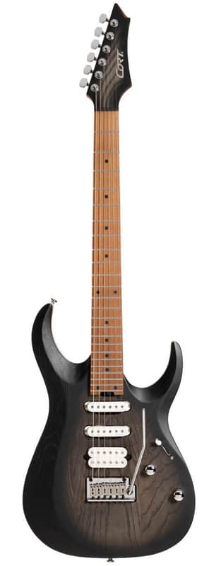 Cort X700 Triality Open Pore Black Burst w/Gigbag image 1