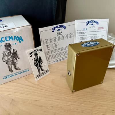 Spaceman Wow Signal Alien Fuzz Communicator Limited Edition Bronze Handwired Zak Built image 6