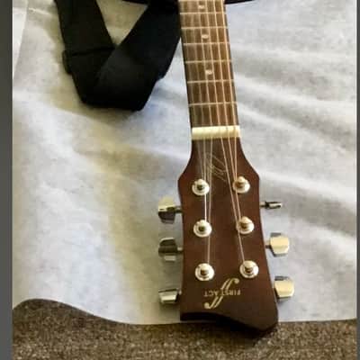FIRST ACT Adam Levine Designer Series AL383 36” Acoustic Parlor 3/4 Guitar image 5