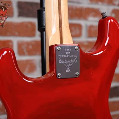 Fender Custom Shop “The Disaffected” Stratocaster #7 of 8  Artwork by Adrian Nyman 2003 w/OHSC image 13