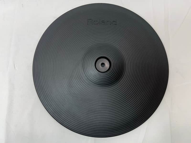 Roland CY14C Crash V-Cymbal V Drum Trigger CY-14C Black Bottom image 1
