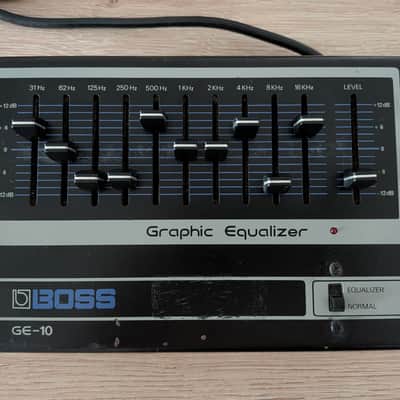 Boss GE-10 Graphic EQ 1977 - 1979 - Black image 4
