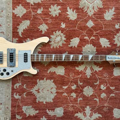 2021 Rickenbacker 4003 Bass - Maple Glo (Unfinished Fingerboard Model) image 3