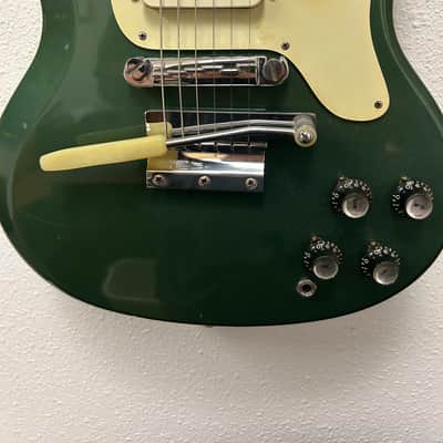 Gibson Melody Maker D with Vibrola 1966 - 1970 - Pelham Blue image 2