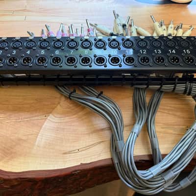 2U XLR Patch Panel – 32-Point Neutrik XLR to Balanced TRS Fanout image 2