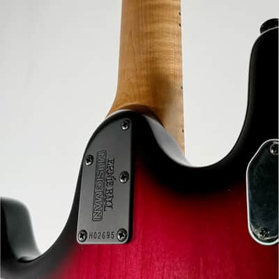 Music Man StingRay HT Guitar Raspberry Burst w/bag image 5